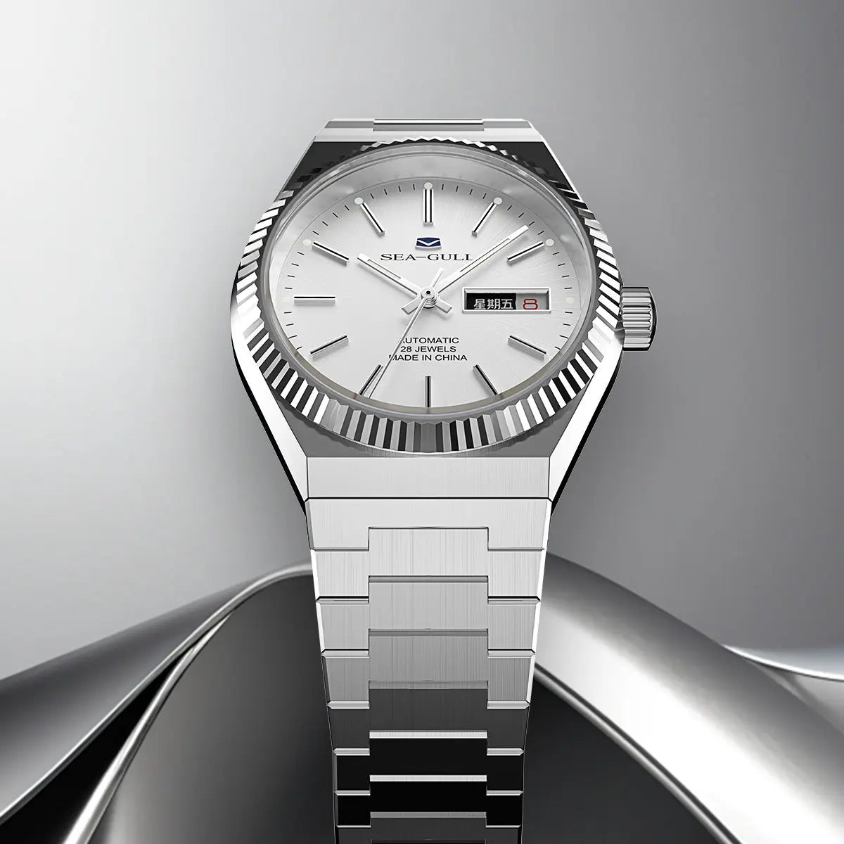 Reissue | Dual Calendar Display | Business | 38mm Sea-Gull