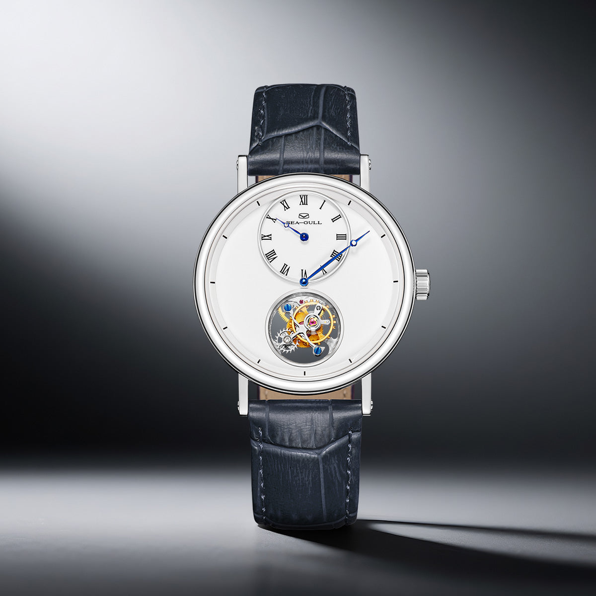 Tourbillon excentrique | Cadran émaillé | Disposition régulateur | 39mm