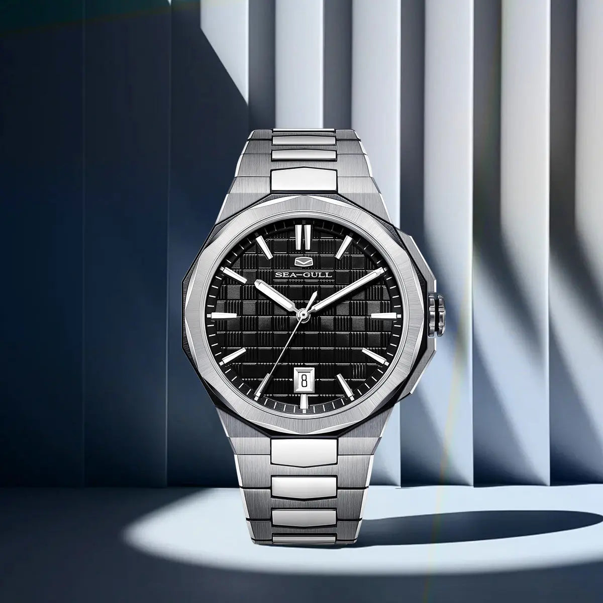 Extraordinary Series | Mat Pattern Design | Calendar | Luminous | Business | 40mm Sea-Gull