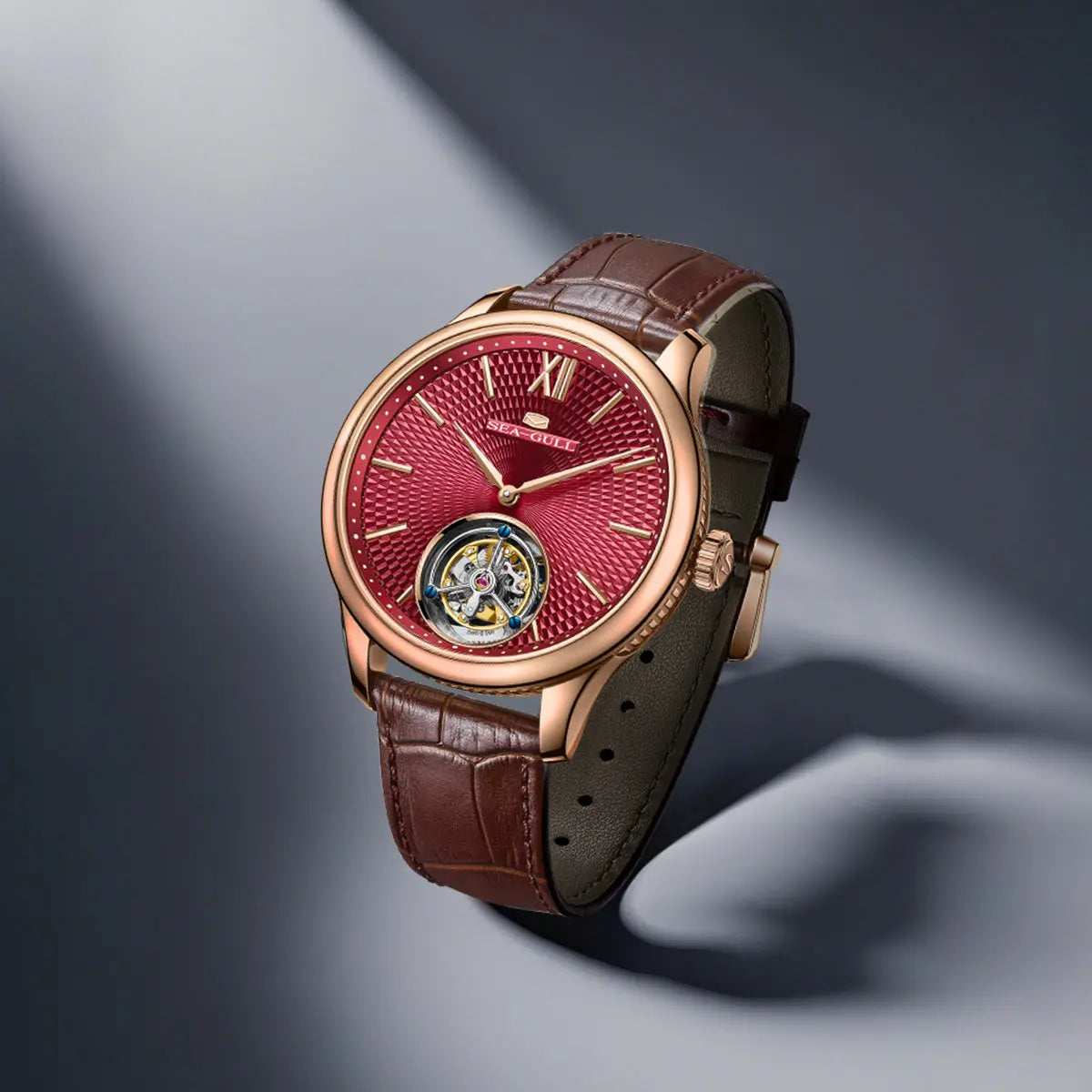 Silicon Hairspring | No-Regulator Tourbillon | 42mm Sea-Gull