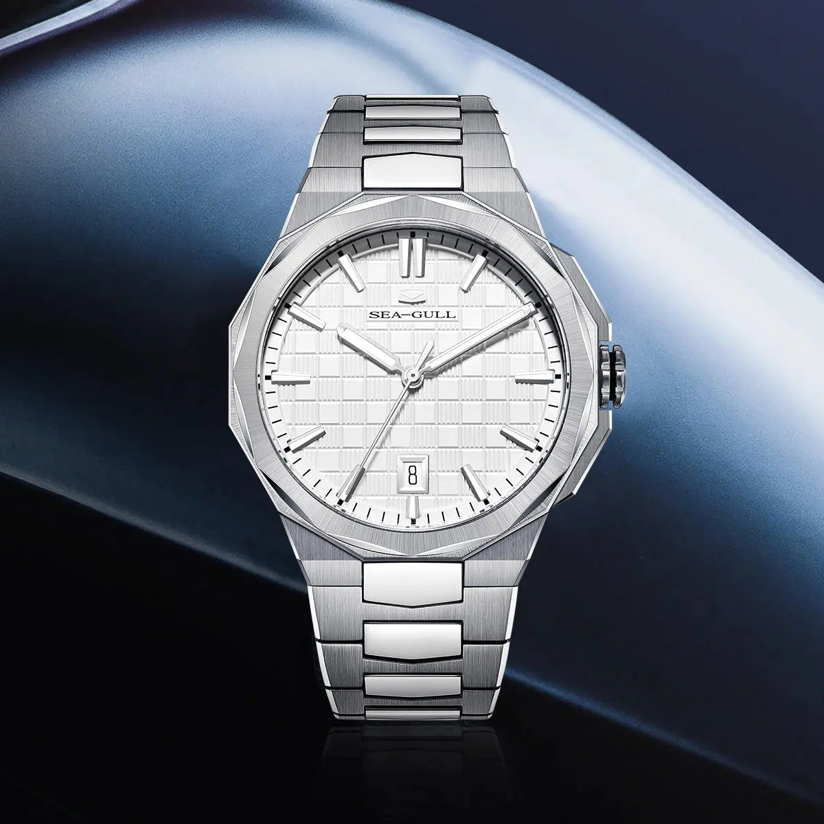 Extraordinary Series | Mat Pattern Design | Calendar | Luminous | Business | 40mm Sea-Gull