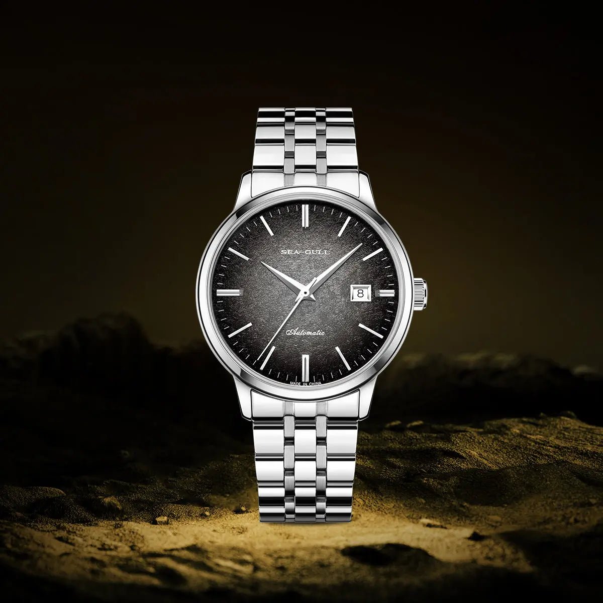 Gradient Dial | Business | Minimalist | Calendar | 40mm - Sea-Gull Watch Official Store