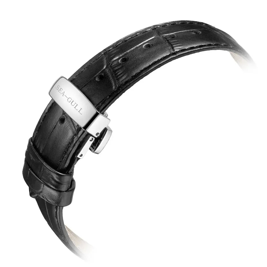 Open-Worked | Dual Time zone | Balance Wheel | 42mm Sea-Gull