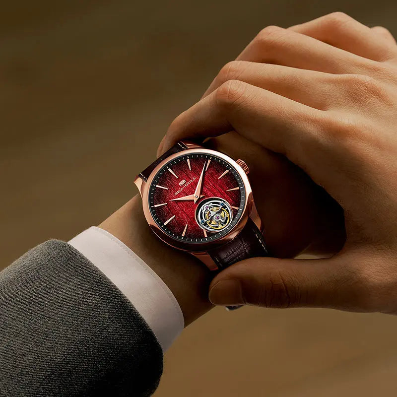 Year Of The Horse Limited Edition | Ultra-thin Automatic Tourbillon | 42mm Sea-Gull