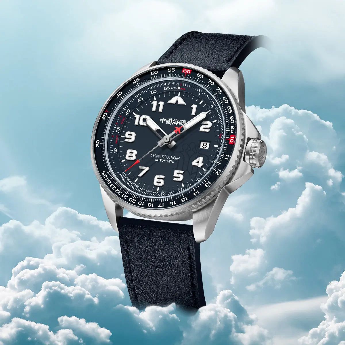 Csair Collaboration | Sky Series | Tachymeter | Luminous | Pilot | 42mm Sea-Gull