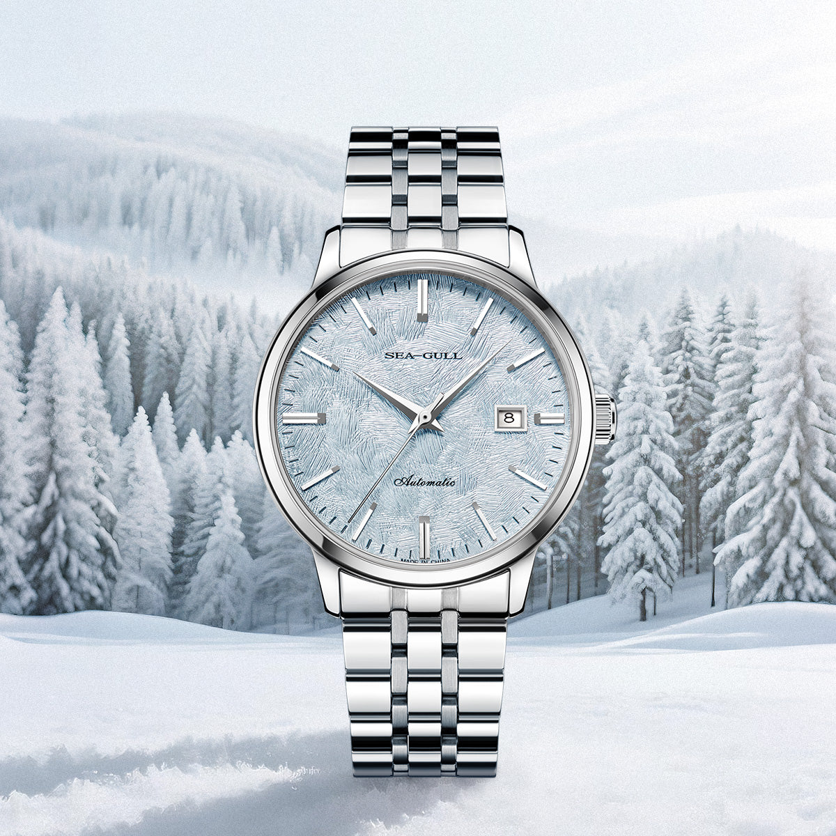 Cedar Dial | Calendar | Couple Watch | 40mm/32mm