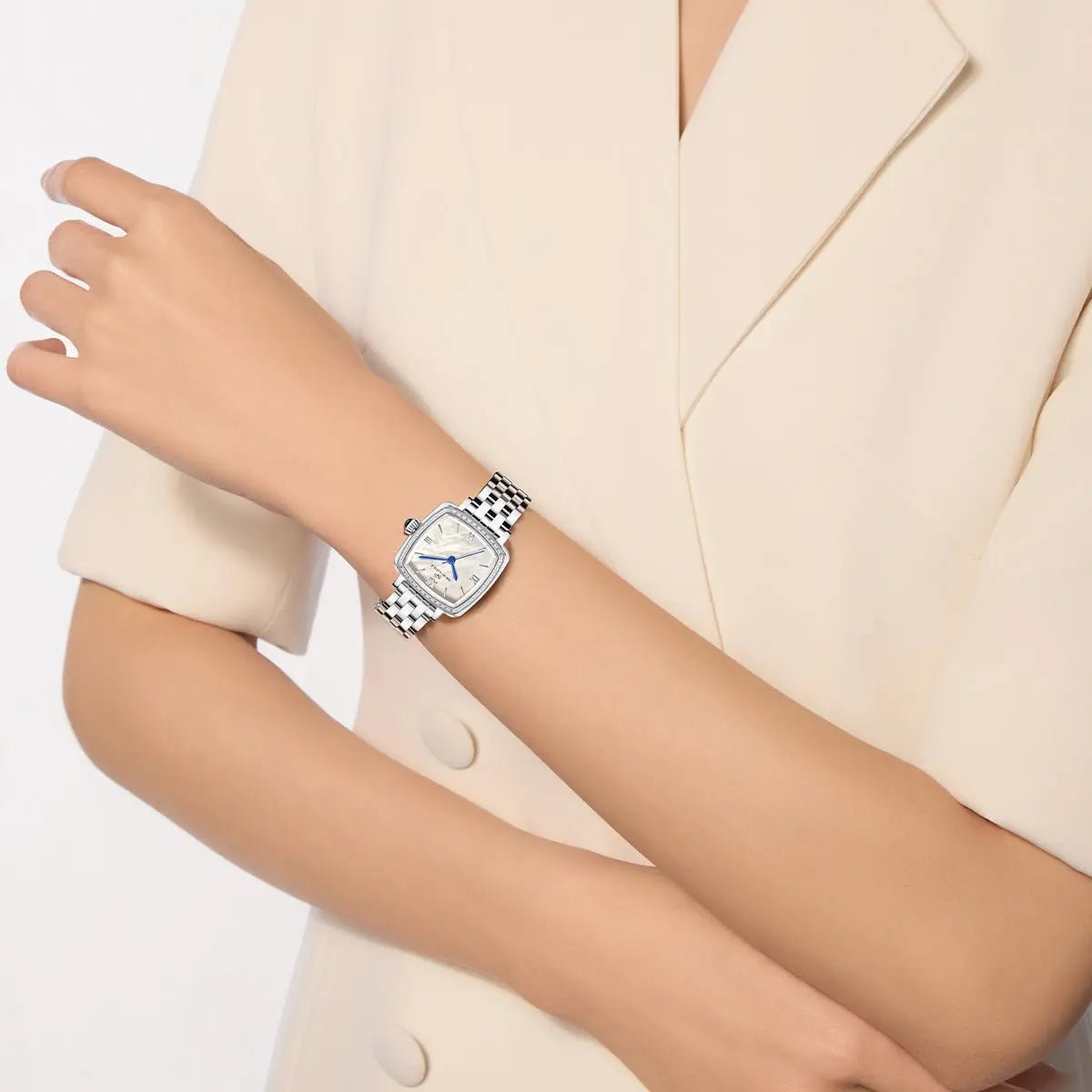 Oriento Series | Cube | Mother-of-Pearl Dial | 25mm - Sea-Gull Watch Official Store