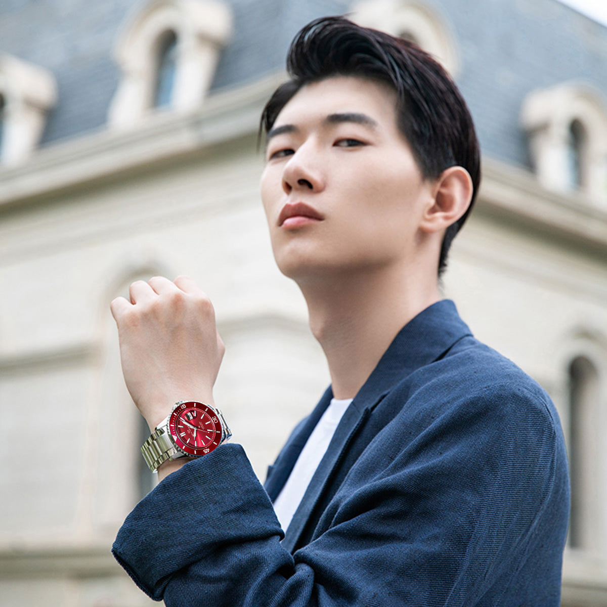 Ocean Series | 200m Waterproof | Calendar | Luminous | 44mm Sea-Gull