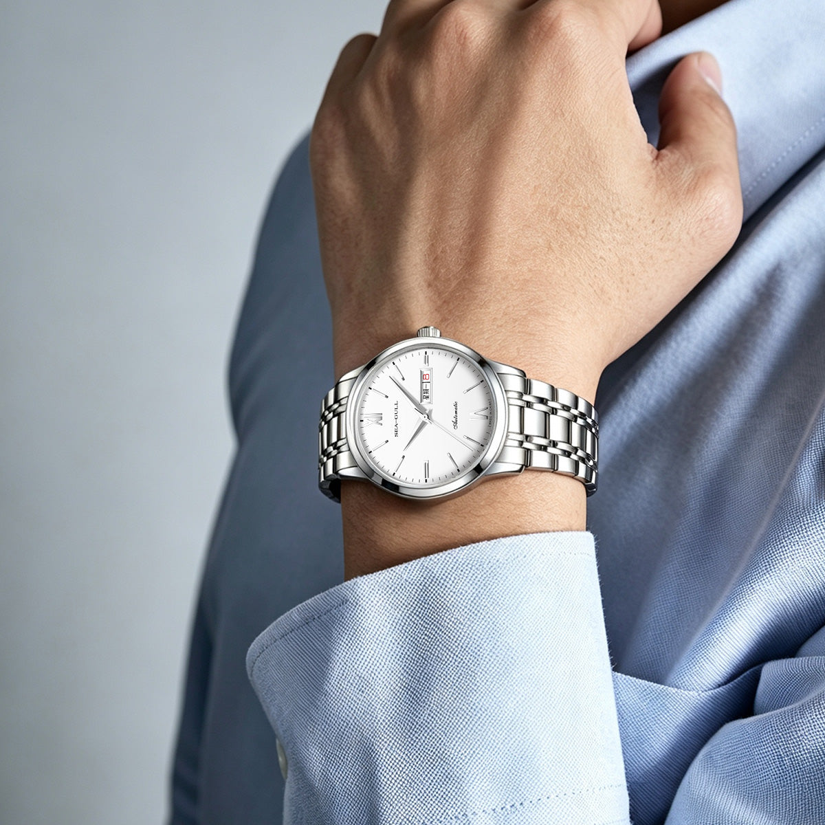 Black Label Series | Bilingual Day-Date | ST2100 | Bonus Bead Bracelet | Gift Box Edition | 40mm