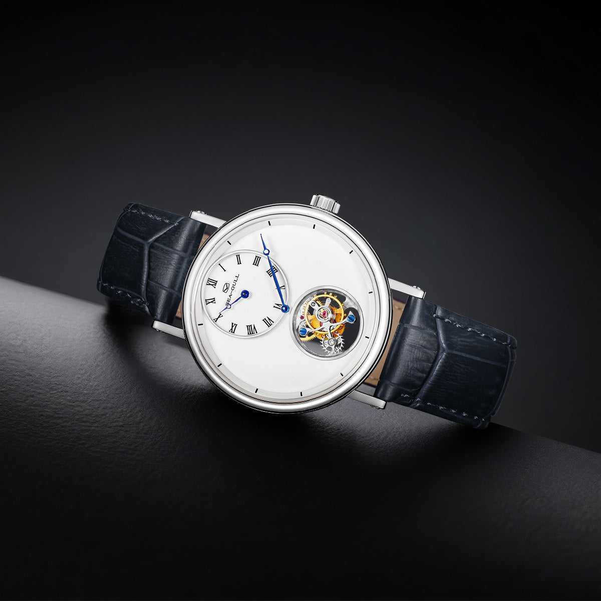 Tourbillon excentrique | Cadran émaillé | Disposition régulateur | 39mm