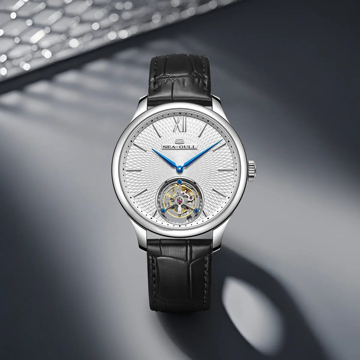 Silicon Hairspring | No-Regulator Tourbillon | 42mm Sea-Gull