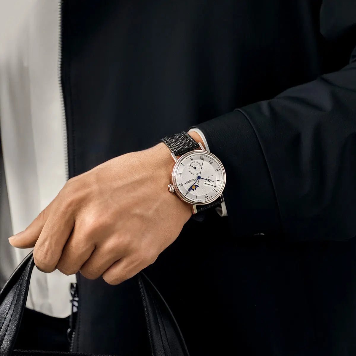 Moon Phase | Business | Complete Calendar | Energy Indicator | 41mm - Sea-Gull Watch Official Store