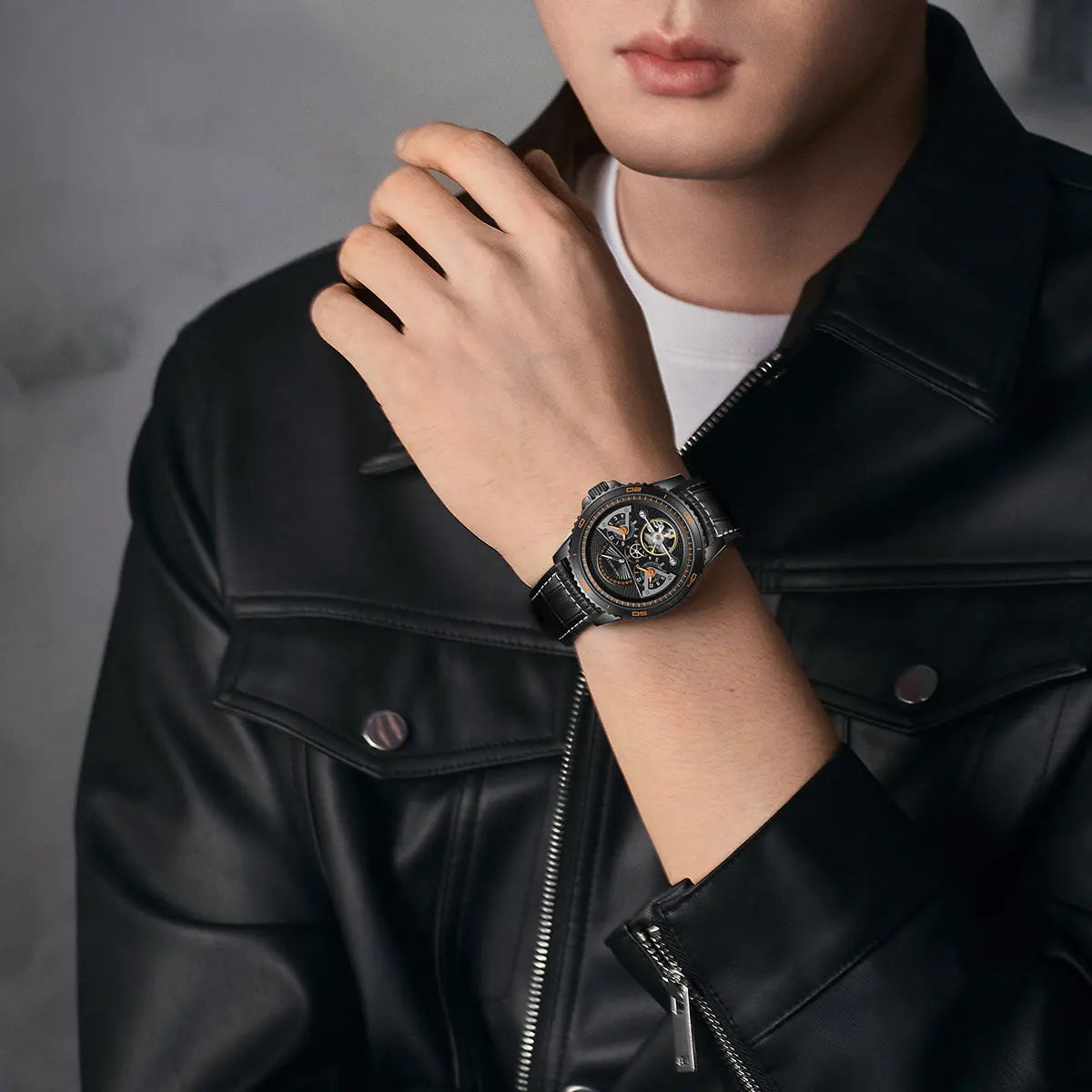 Dual Time Zone | GMT | Retrograde Calendar | Flywheel | 44mm Sea-Gull