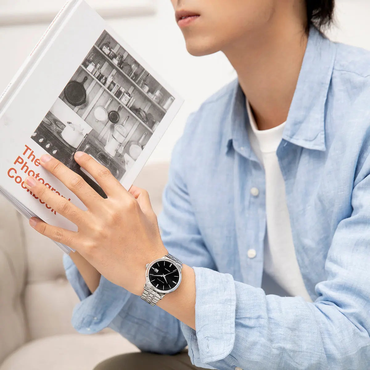 Glacier Texture Dial | Calendar | Business | 40mm Sea-Gull