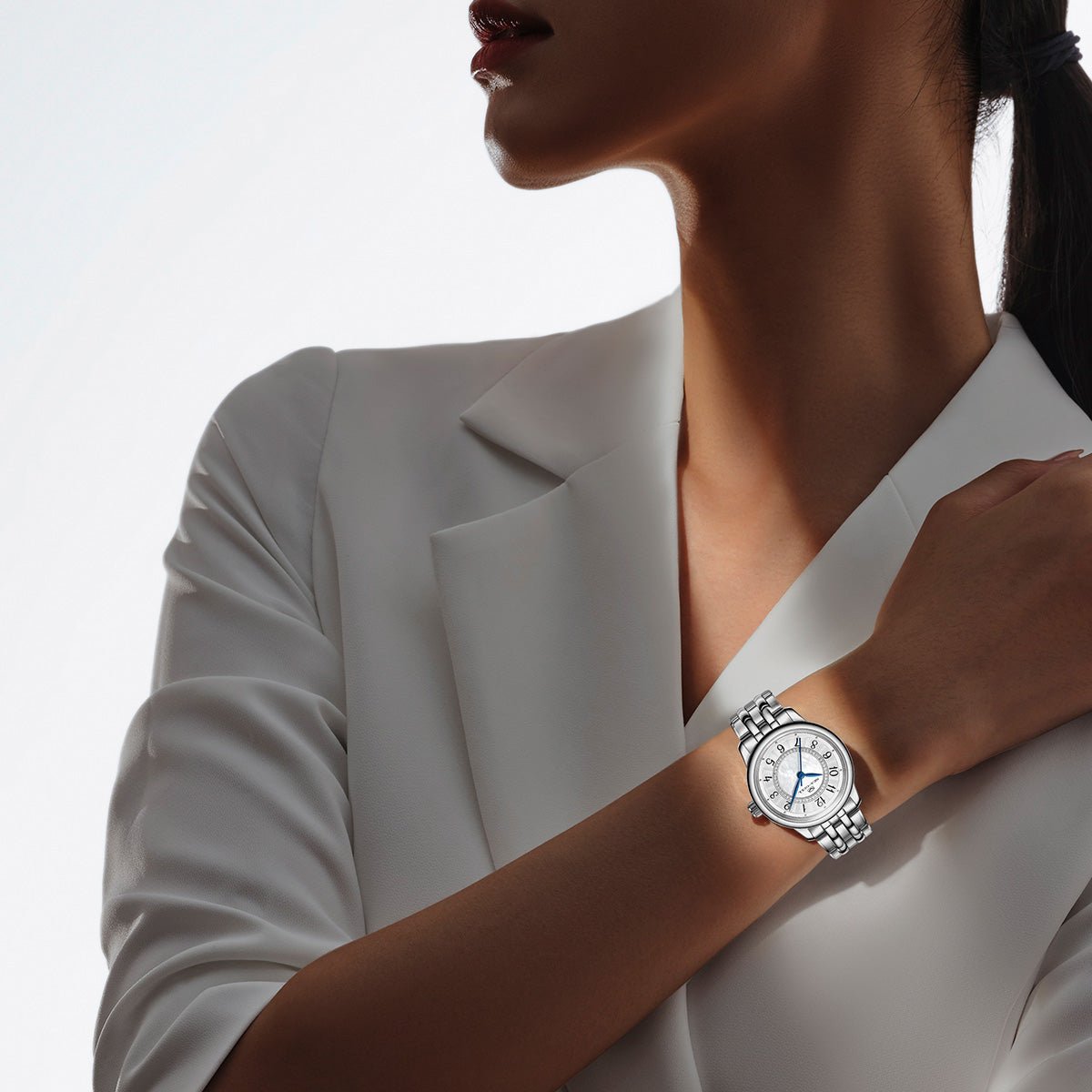 Concentric Diamond Dial | Automatic Dress Watch | Women's Watch | 32mm - Sea-Gull Watch Official Store