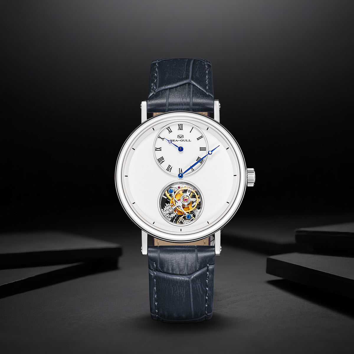 Tourbillon excentrique | Cadran émaillé | Disposition régulateur | 39mm