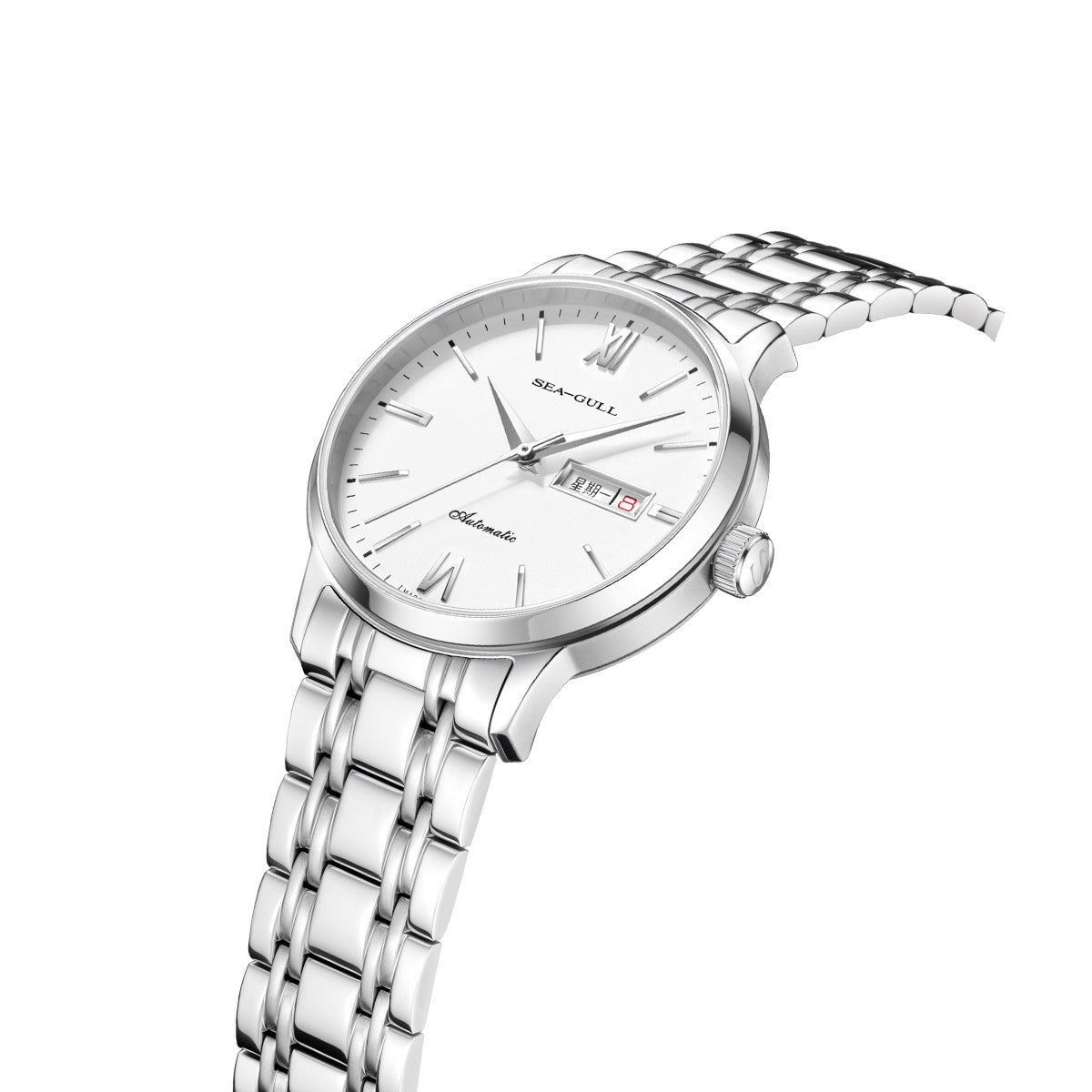 Black Label Series | Bilingual Day-Date | ST2100 | Bonus Bead Bracelet | Gift Box Edition | 40mm