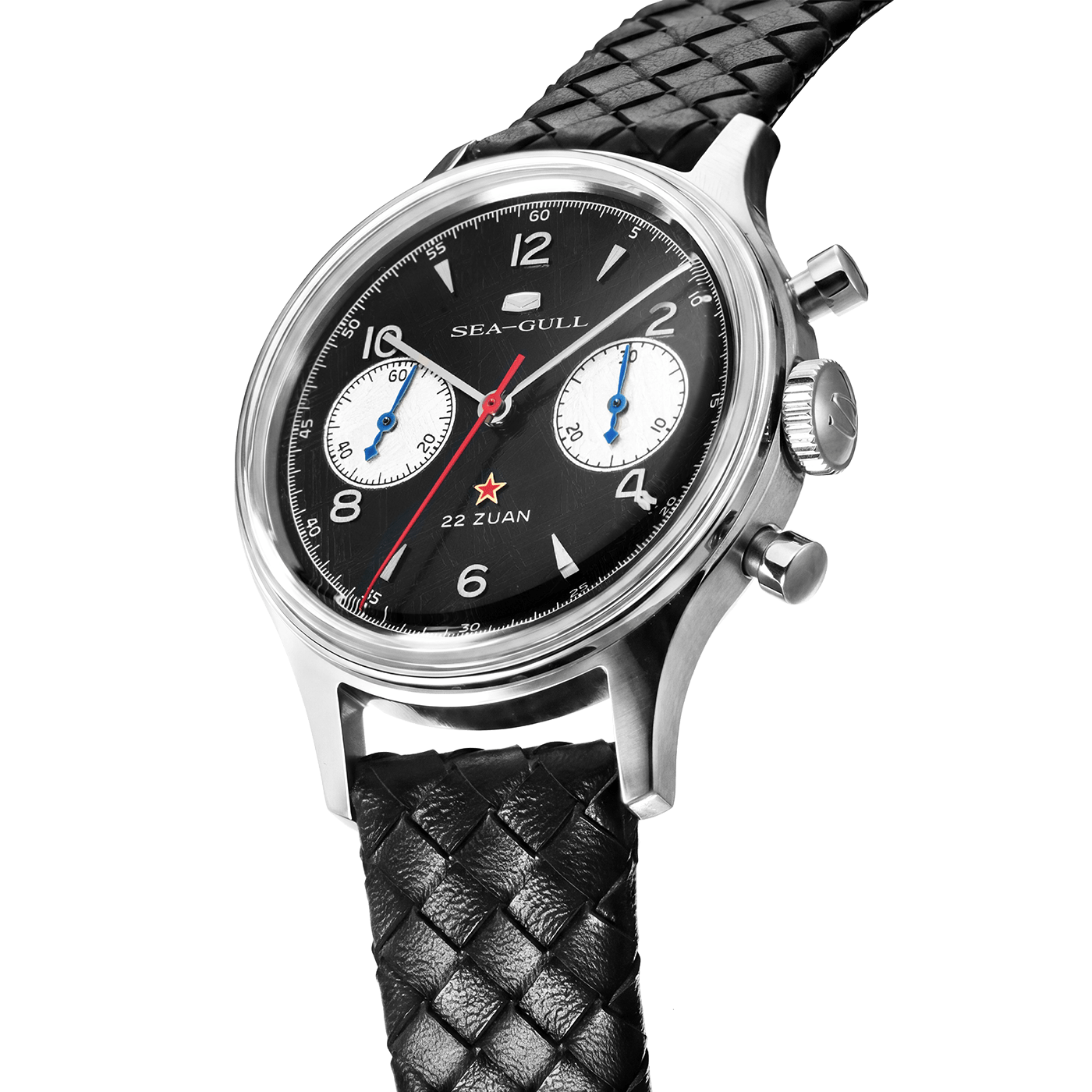Seagull 1963 Series | Premium Edition | Meteorite Dial | Chronograph | Limited Edition | 37.3mm - Sea-Gull Watch Official Store