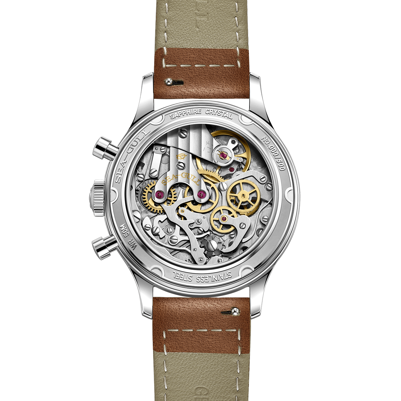 Seagull 1963 Series | Polar Night Edition | Panda Eye | Vintage Chronograph | 37.3mm - Sea-Gull Watch Official Store