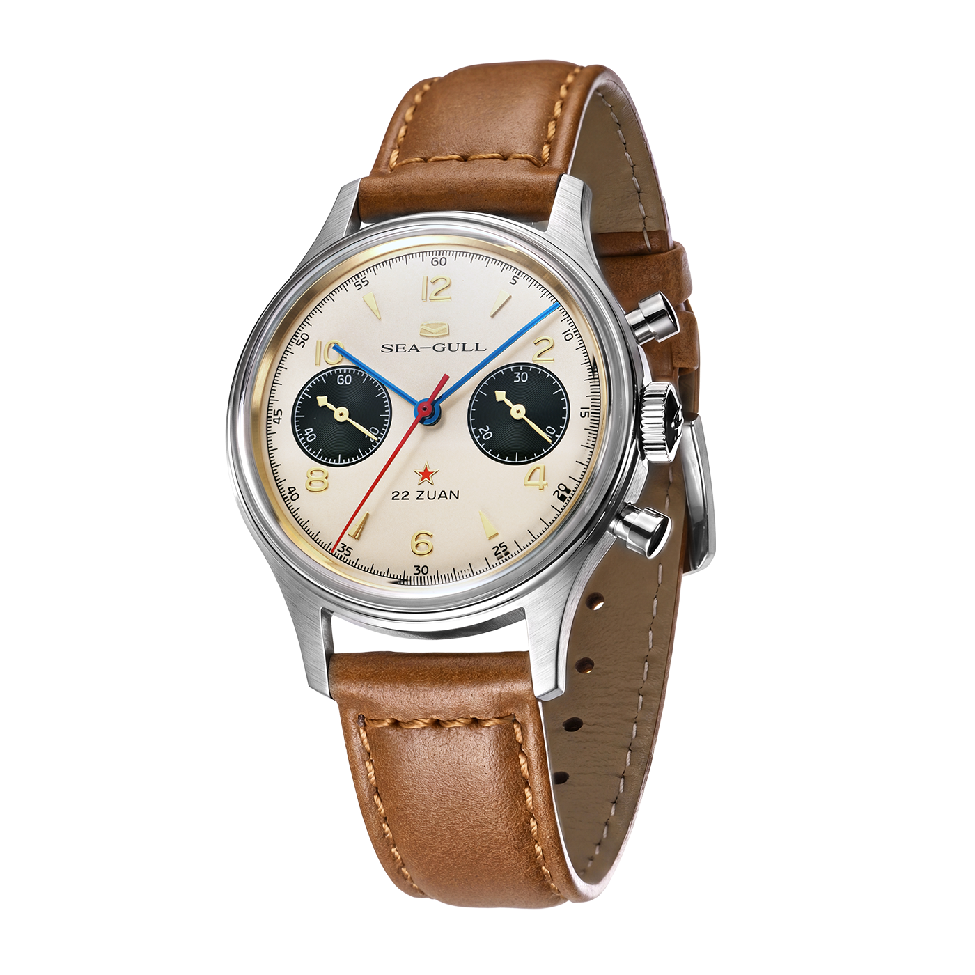 Seagull 1963 Series | Premium Edition | Panda Eye | Vintage Chronograph | 37.3mm