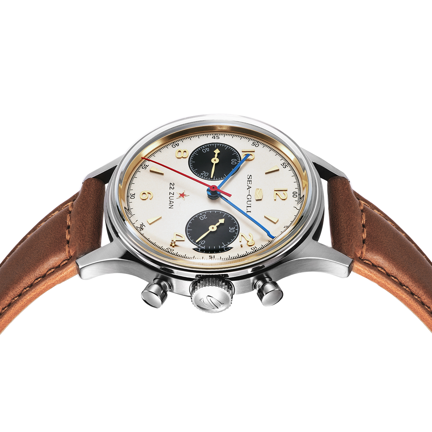 Seagull 1963 Series | Premium Edition | Panda Eye | Vintage Chronograph | 37.3mm