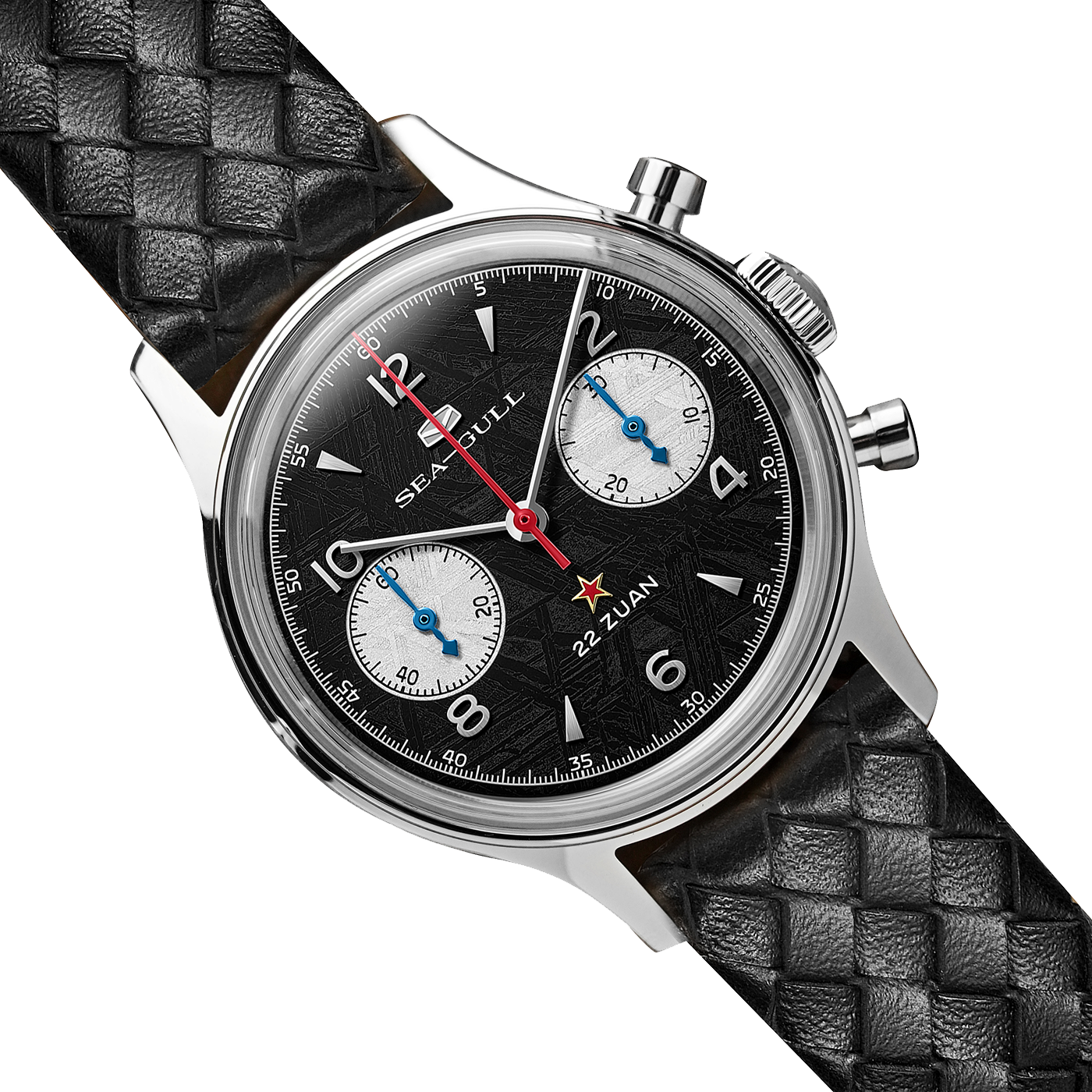Seagull 1963 Series | Premium Edition | Meteorite Dial | Chronograph | 37.3mm