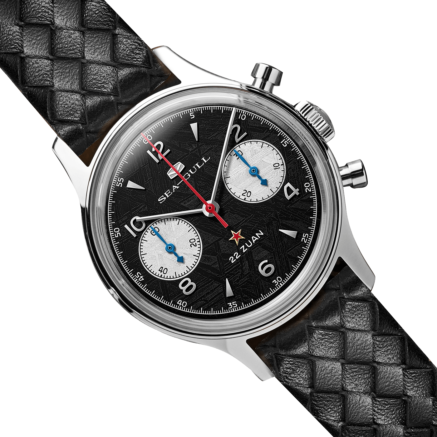 Seagull 1963 Series | Premium Edition | Meteorite Dial | Chronograph | Limited Edition | 37.3mm - Sea-Gull Watch Official Store