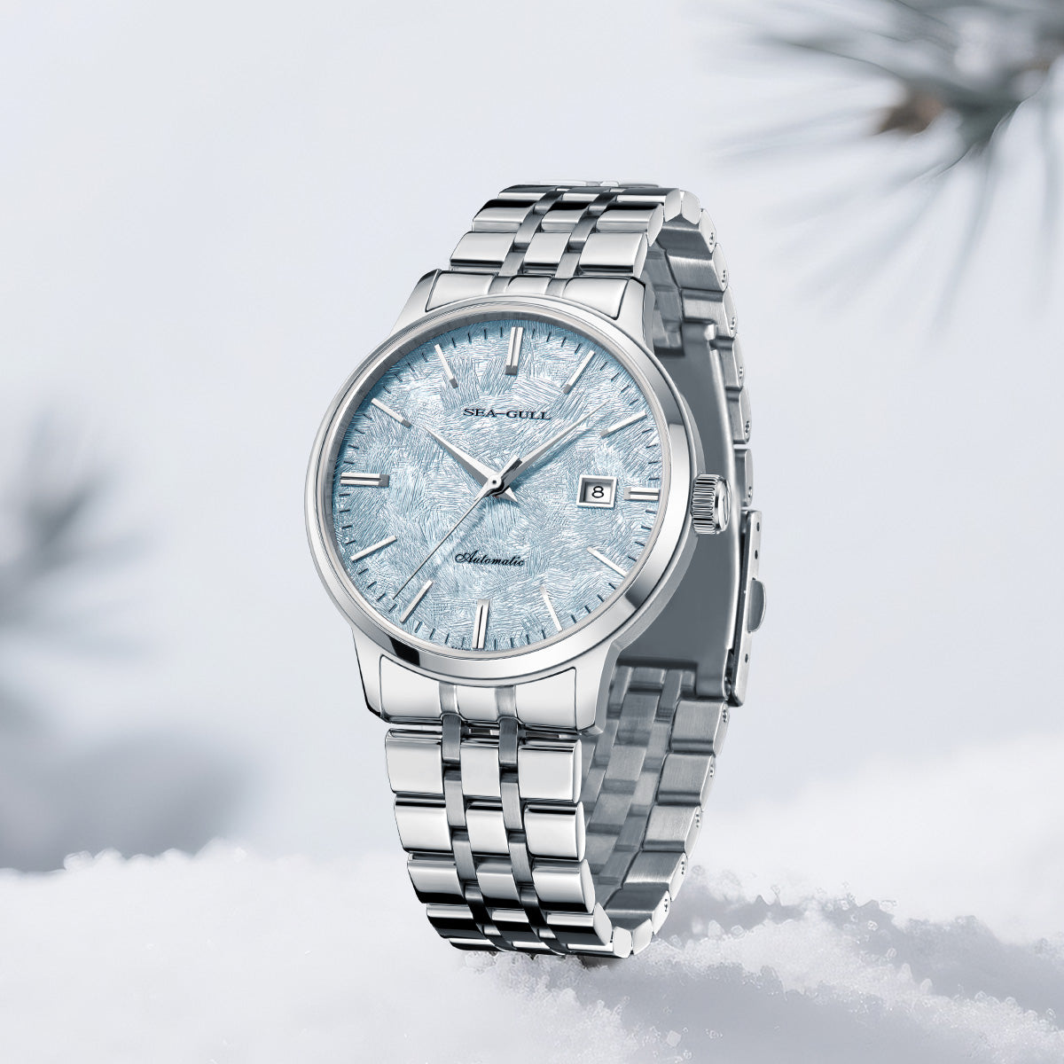Cedar Dial | Calendar | Couple Watch | 40mm/32mm