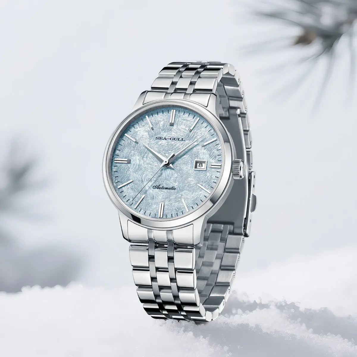 Cedar Dial | Calendar | Couple Watch | 40mm/32mm Sea-Gull