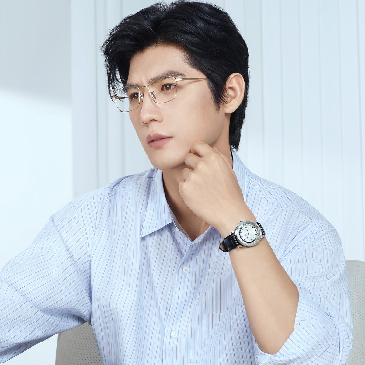 GMT Watch | World Time | Sub Second Dial | 41mm