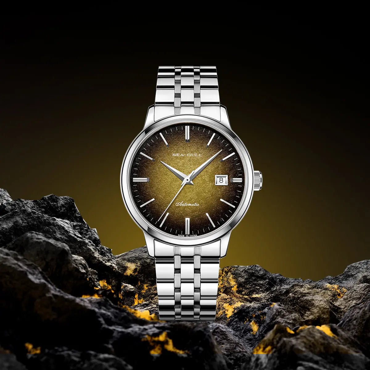 Gradient Dial | Business | Minimalist | Calendar | 40mm - Sea-Gull Watch Official Store