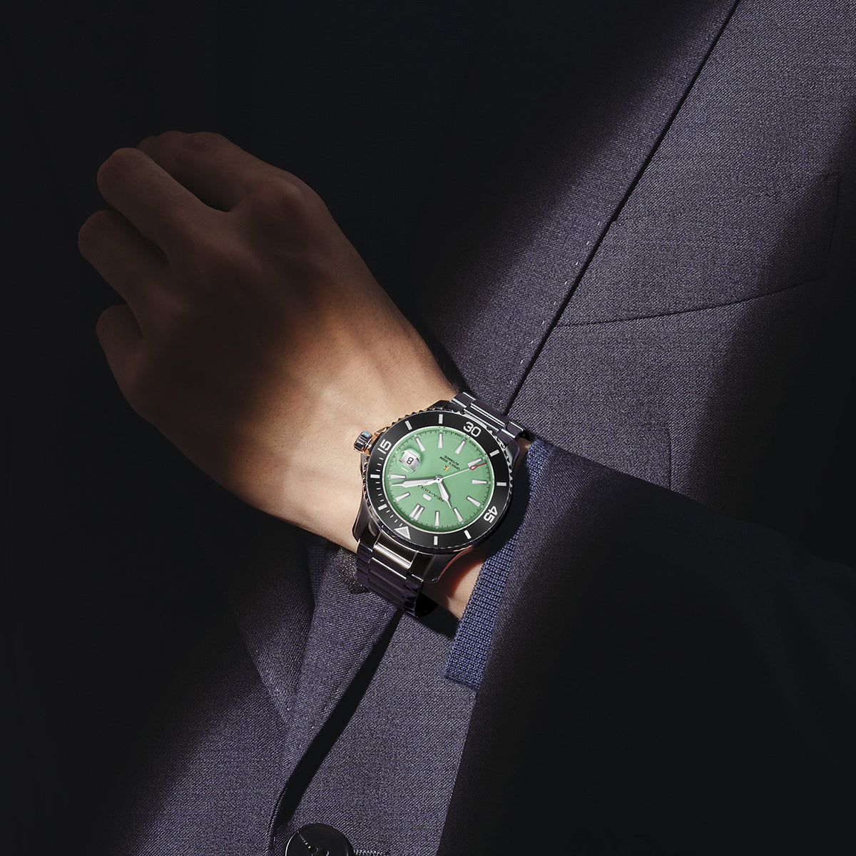 Ocean Series | Calendar | Luminous | 200m Waterproof | 44mm Sea-Gull