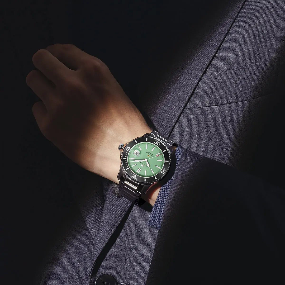 Serie Ocean | Calendario | Luminoso | Impermeabile fino a 200m | 44mm Sea-Gull