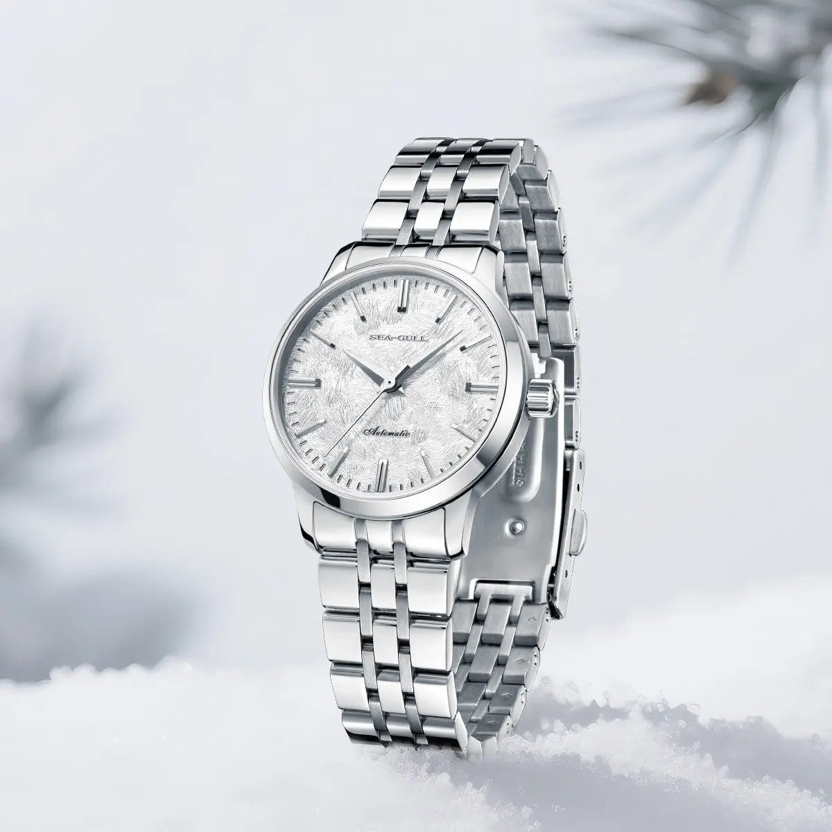 Cedar Dial | Calendar | Couple Watch | 40mm/32mm Sea-Gull