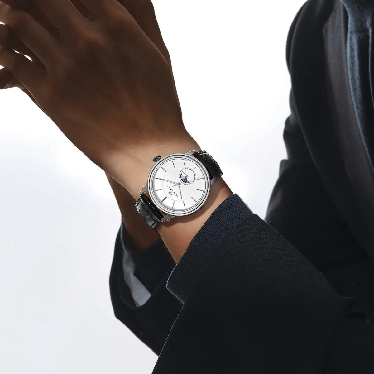 Moon Phase | Sub-dial | Business | Ultra-thin | 38mm Sea-Gull