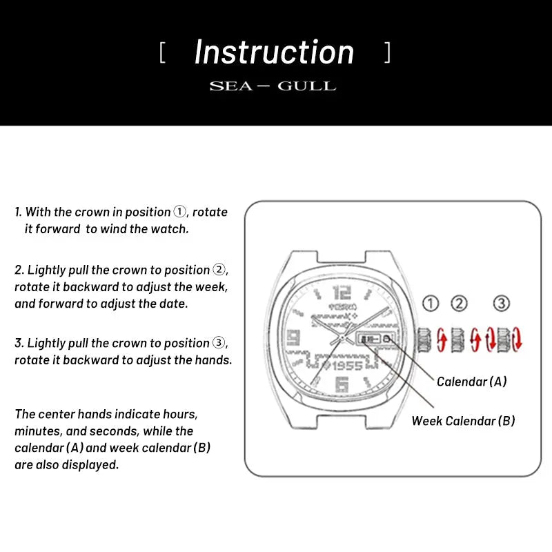 Vintage | Gluttonous Snake Dial | Tonneau | Special Edition | 36mm Sea-Gull