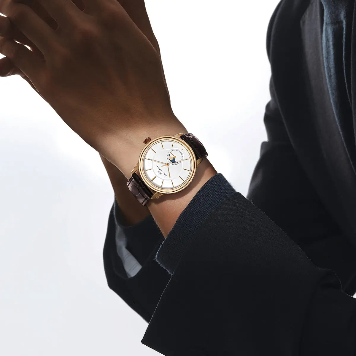 Moon Phase | Sub-dial | Business | Ultra-thin | 38mm Sea-Gull