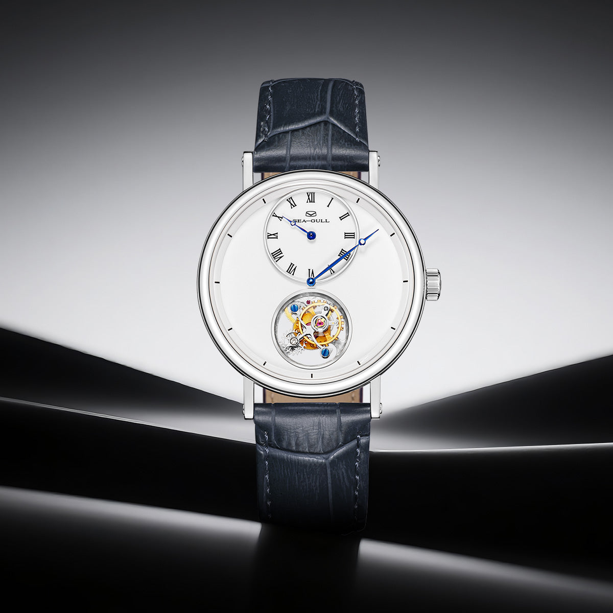 Tourbillon excentrique | Cadran émaillé | Disposition régulateur | 39mm