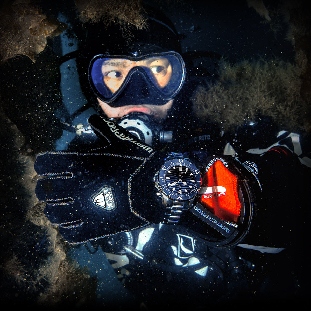 Ocean Series | 300M Waterproof | Dive | Luminous | Calendar | 41mm Sea-Gull