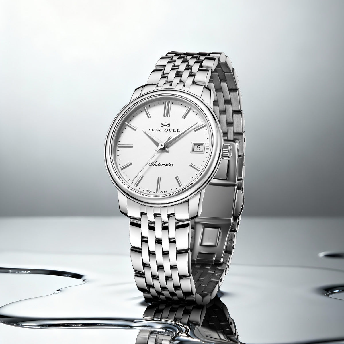 Ultra-fin | Affaires | Classique | Calendrier | 34.5mm