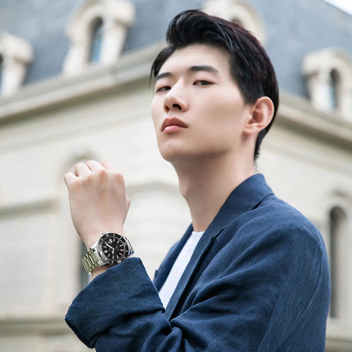 Ocean Series | 200m Waterproof | Calendar | Luminous | 44mm Sea-Gull