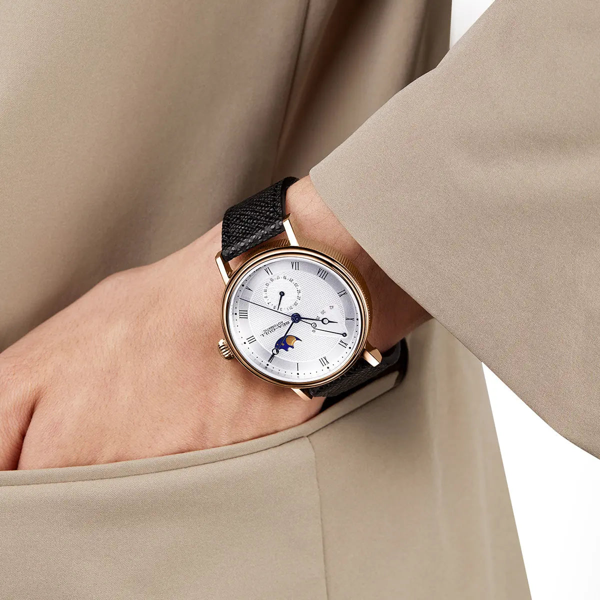 Moon Phase | Business | Complete Calendar | Energy Indicator | 41mm Sea-Gull