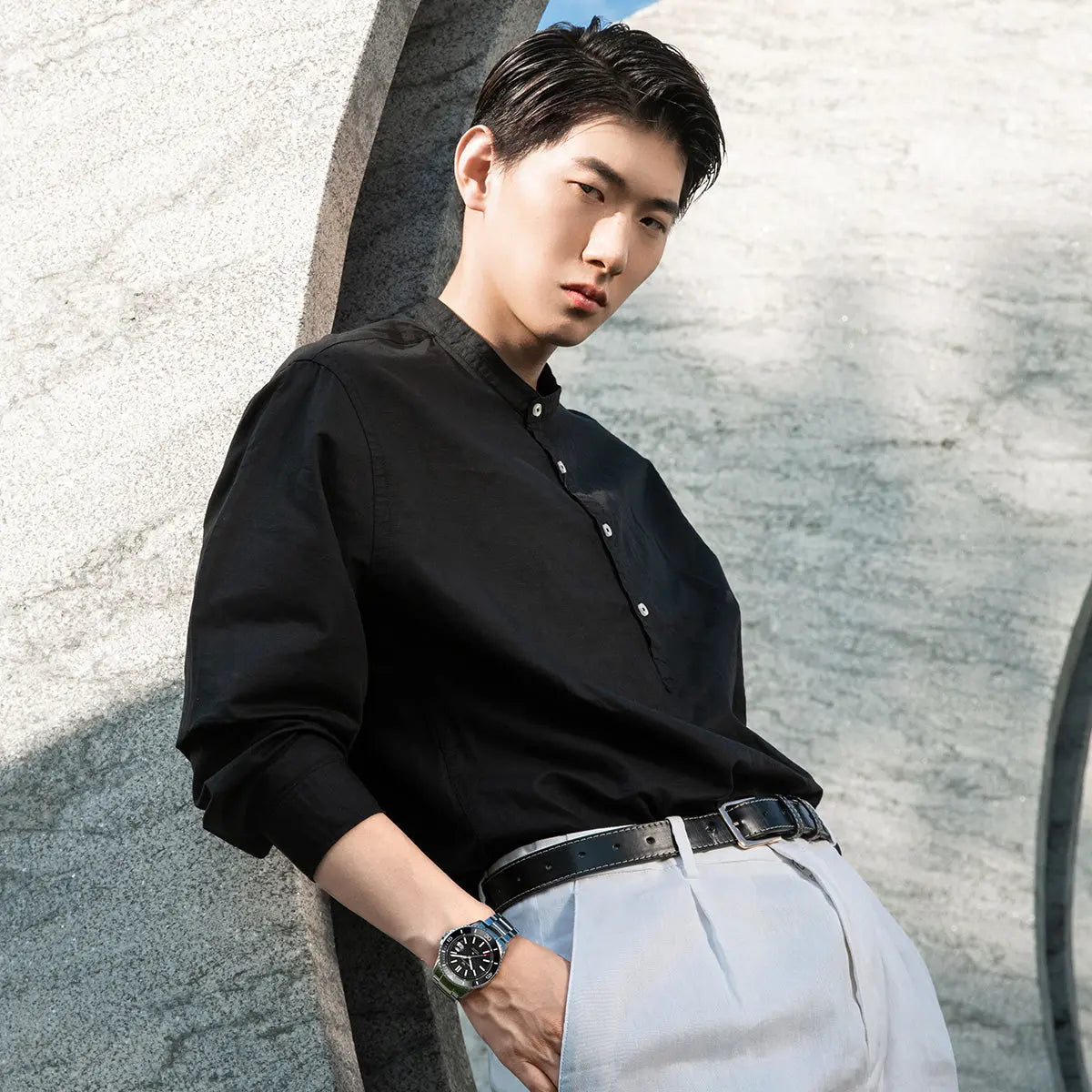 Ocean Series | 200M Waterproof | Ceramic Bezel | Luminous | Calendar | 44mm Sea-Gull