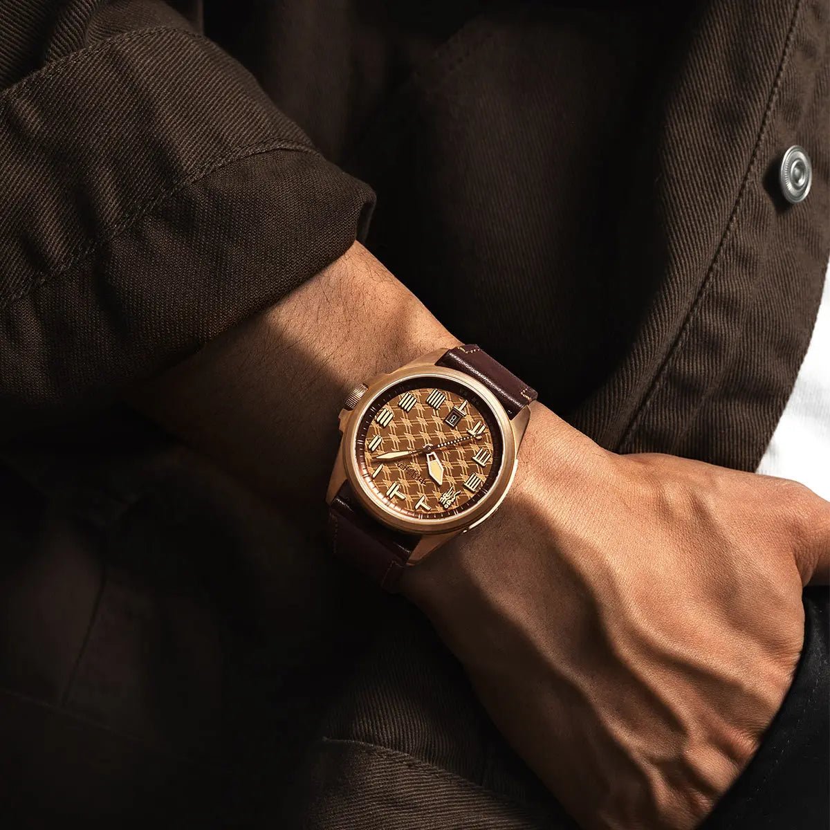 King Goujian Gift Box Edition| Luminous | Bronze | Calendar | 43.5mm - Sea-Gull Watch Official Store