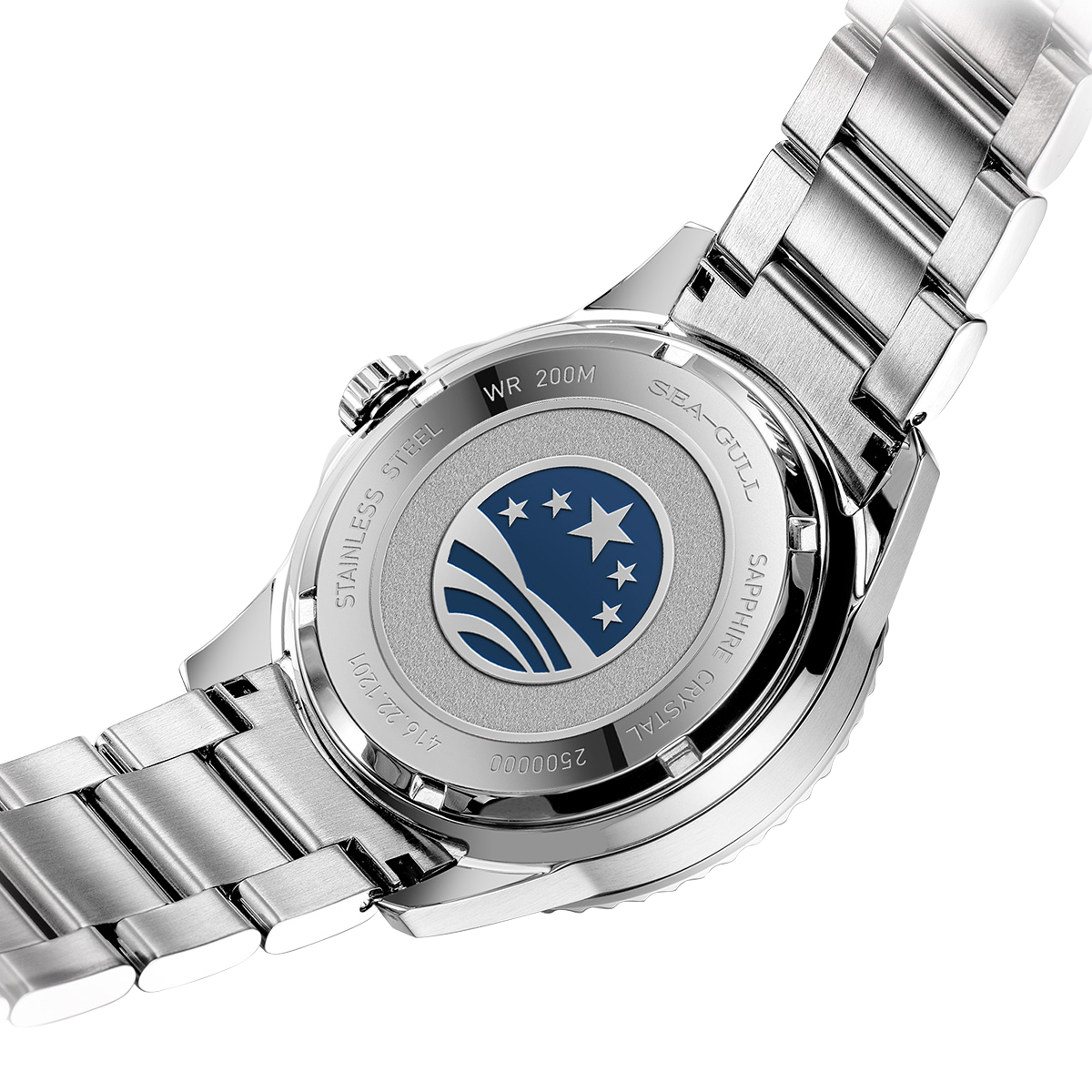 Serie Oceánica | 200M Impermeable | Bisel de Cerámica | Luminiscente | Calendario | 44mm