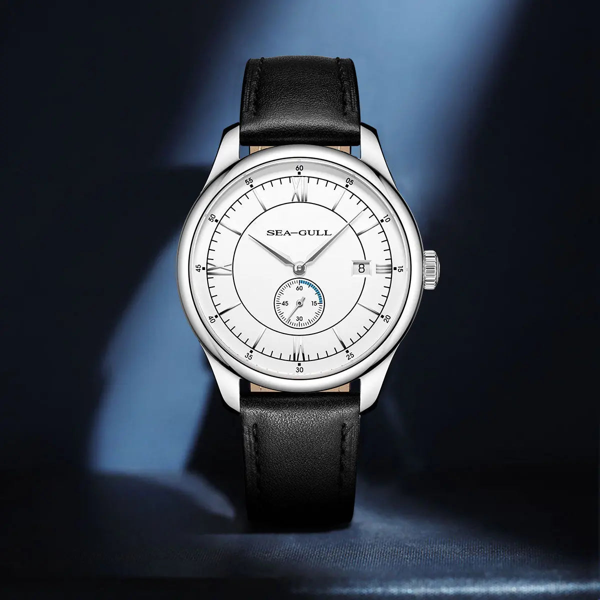 Vintage | Calendar | Roman Markers | Business | 41mm Sea-Gull