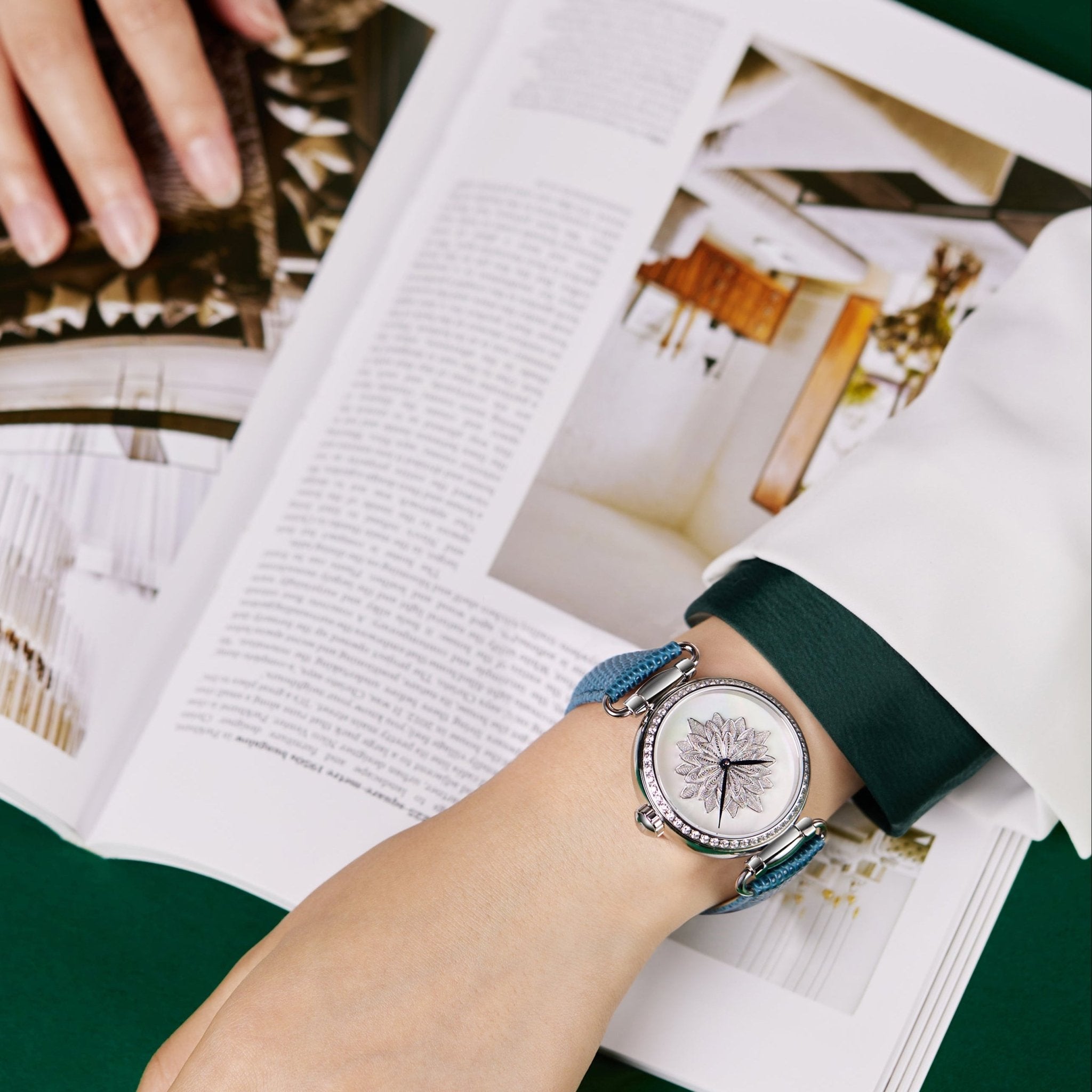 Filigree Dial | Artisan ICH Series | Women's Watch | 38mm - Sea-Gull Watch Official Store