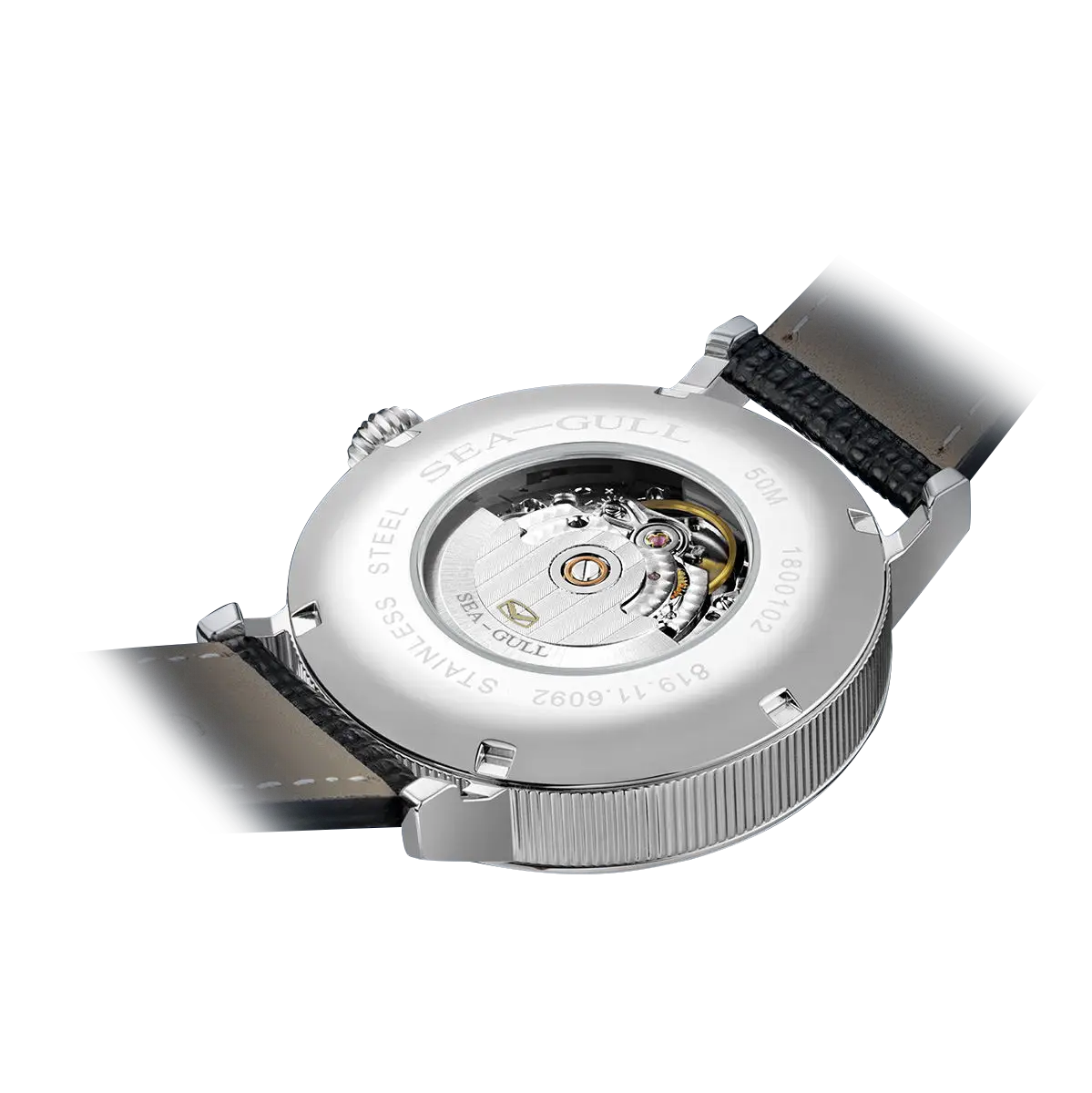 Mondphase | Geschäft | Vollständiger Kalender | Energieindikator | 41mm