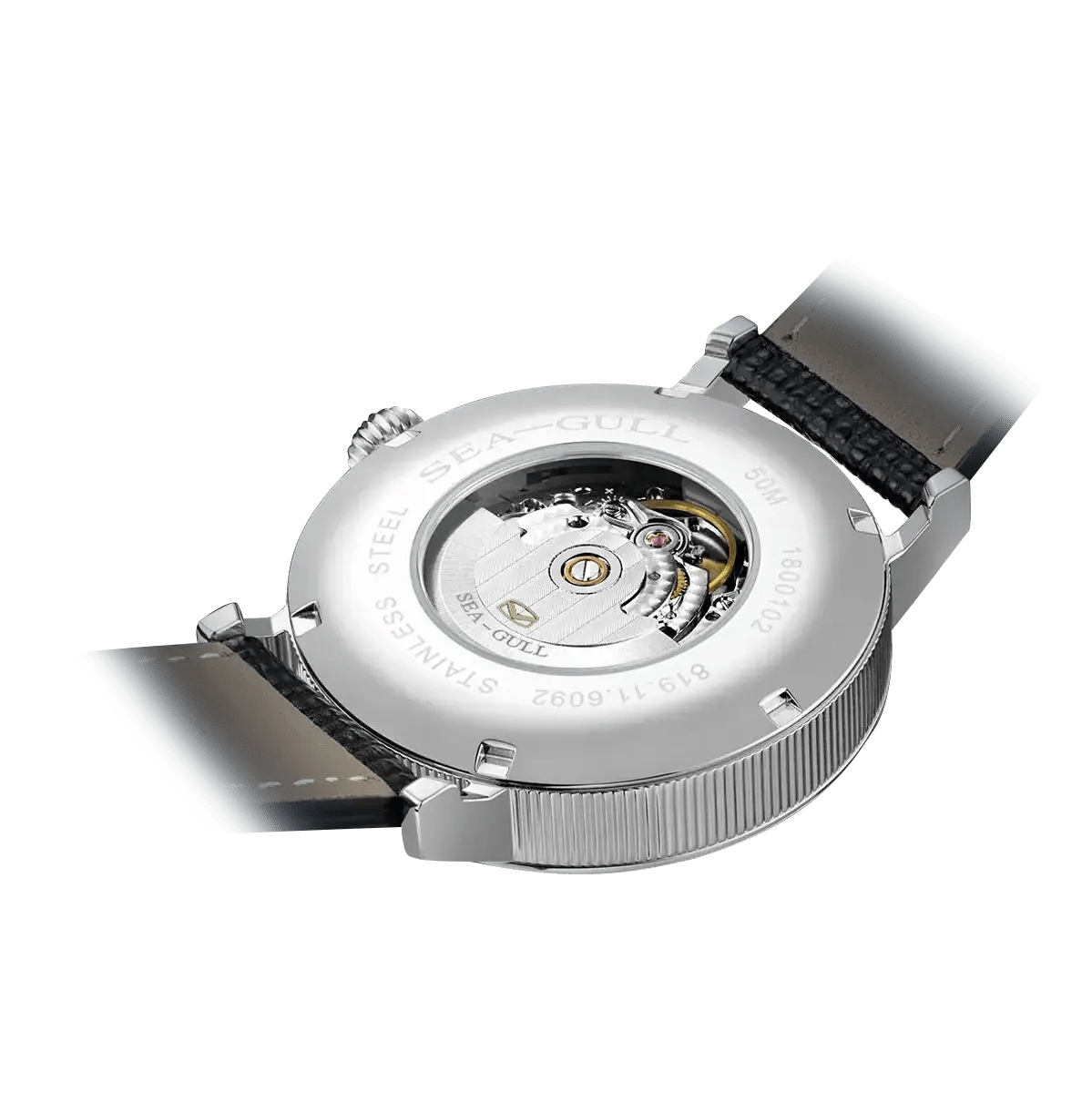 Moon Phase | Business | Complete Calendar | Energy Indicator | 41mm - Sea-Gull Watch Official Store
