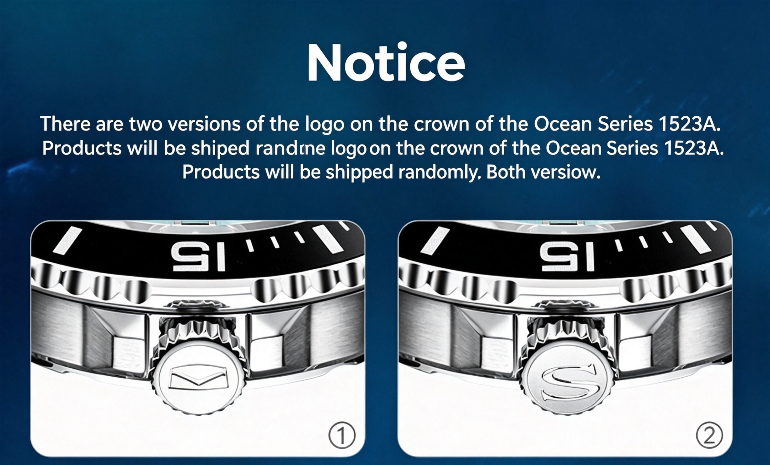 Ocean Series | Calendar | Luminous | 200m Waterproof | 44mm